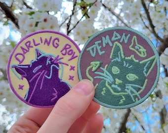 Darling vs Demon MiSCHiEF Embroidery Patch 2.5 Inches