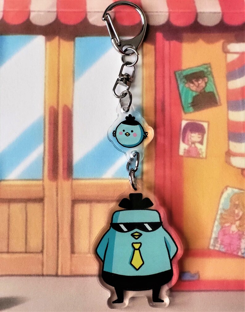 Scissor Seven Xiao Fei and Dai Bo Acrylic Anime Key Chain Etsy