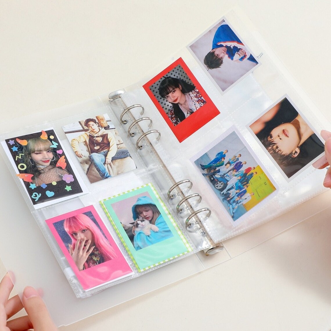 Kpop Pocket Cover Photocard Binder Album A5 Collect Book Etsy