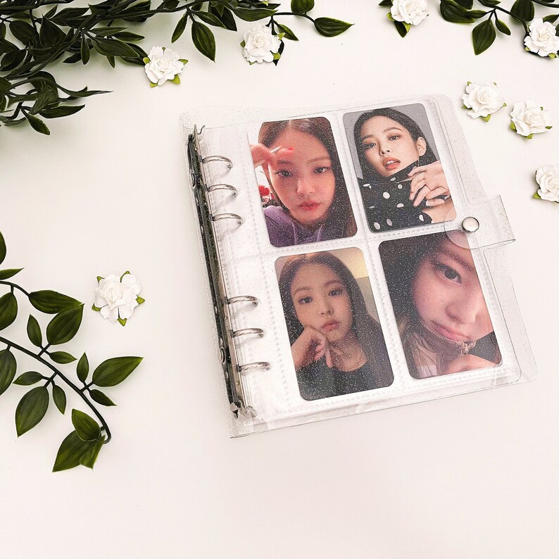 KPop Glitter Photocard Binder Album A5 Etsy