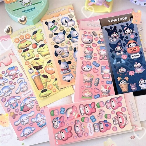 Kpop Toploader Deco Sticker Sheet Chat Bubble Stickers Error Etsy