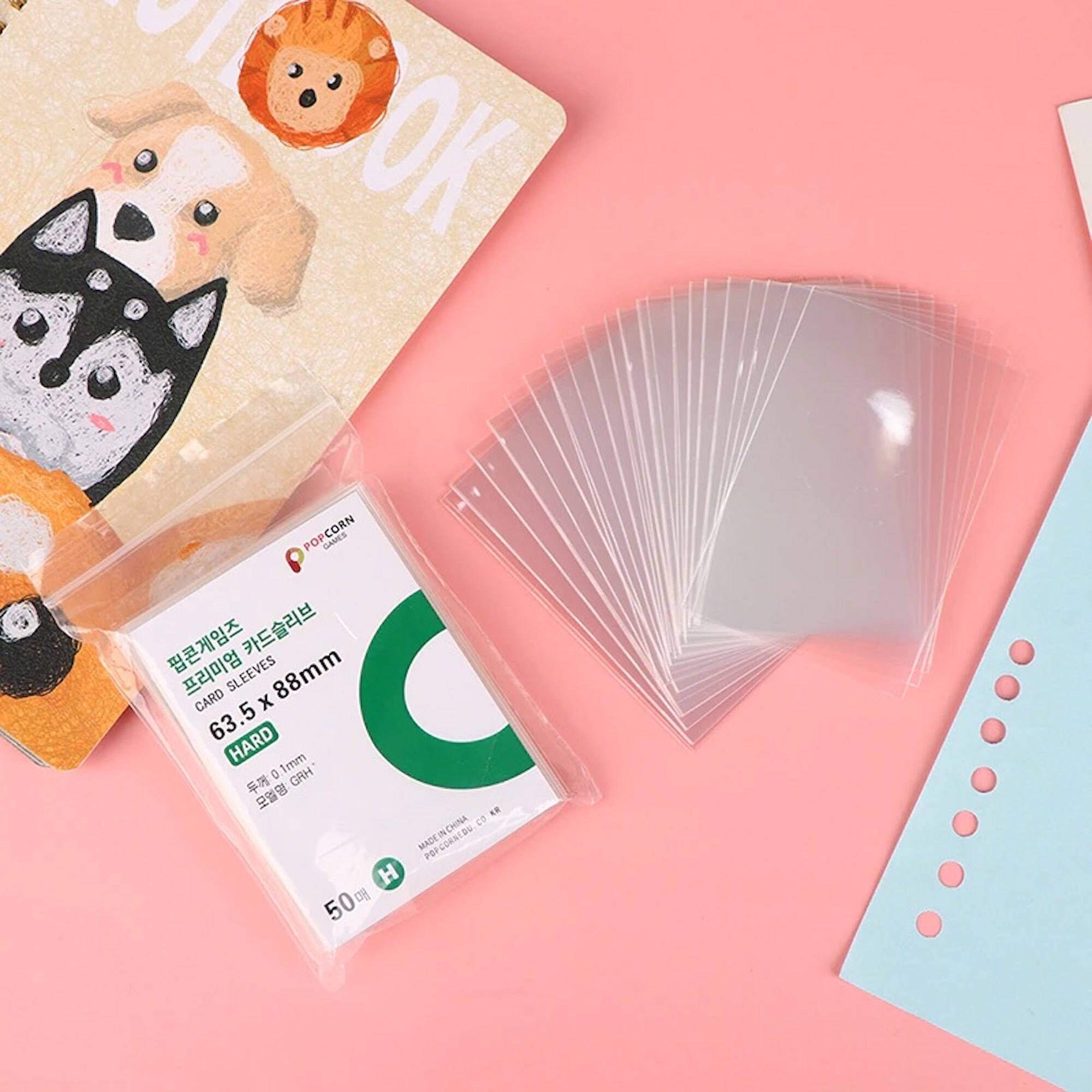 Popcorn Games Card Sleeves 50PCS hard Premium Kpop Etsy Canada