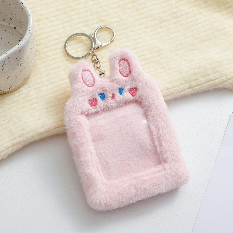 Kawaii Plush Kpop Photocard Holder - Etsy UK