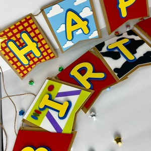 Toy Story Inspired Birthday Banner | Toy Story Birthday Party