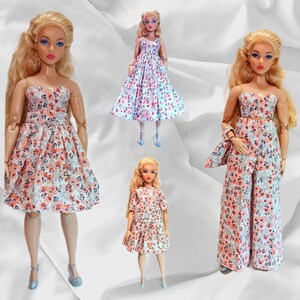 Clothes for 11.5 Fashion Dolls Curvy