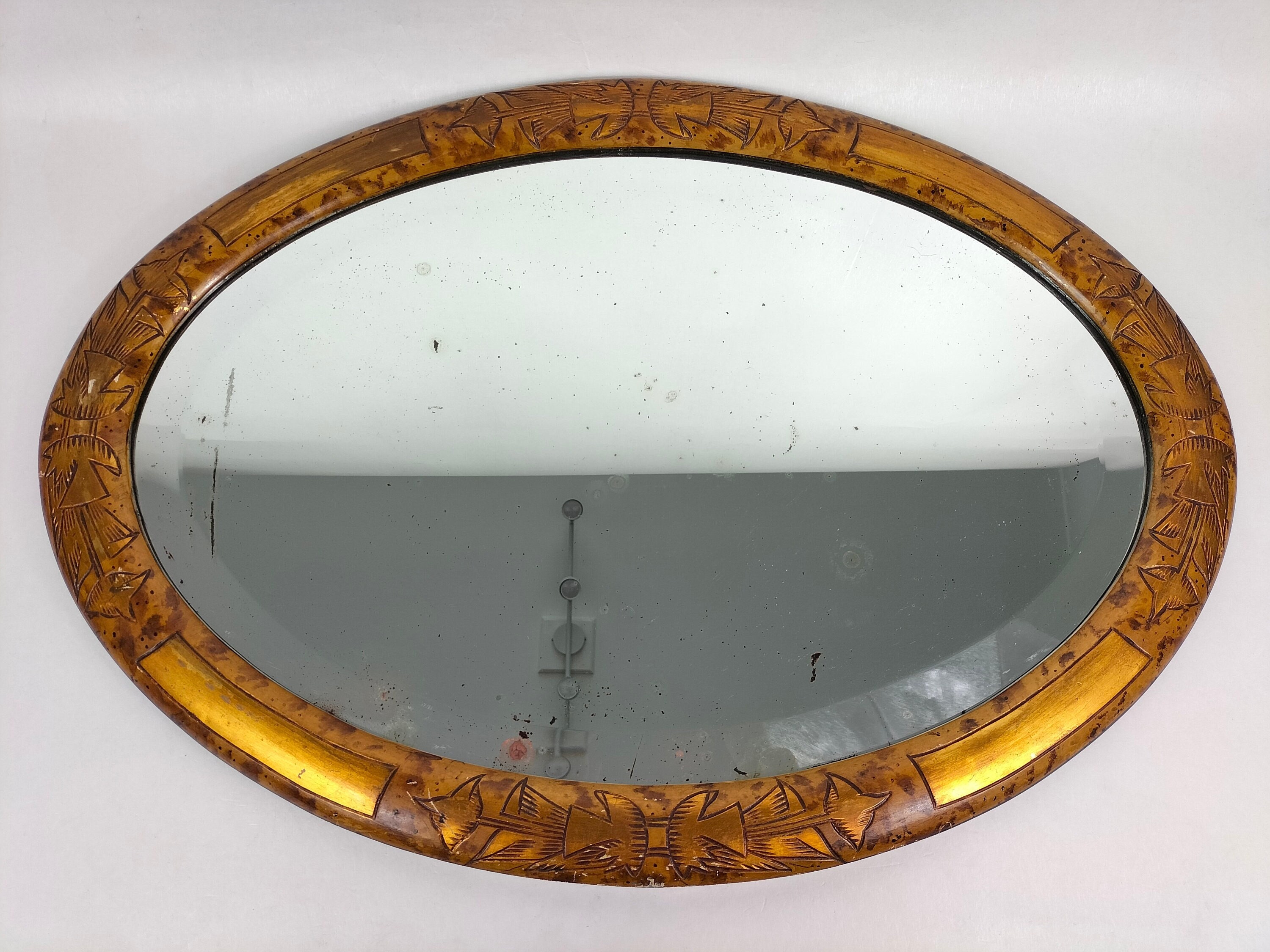 5 1/2” Round Replacement Mirror, Hand Cut, Custom Cut