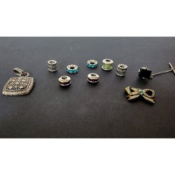 Vintage to Mod 114 Pc Lot Clip Stud Earrings Char… - image 6