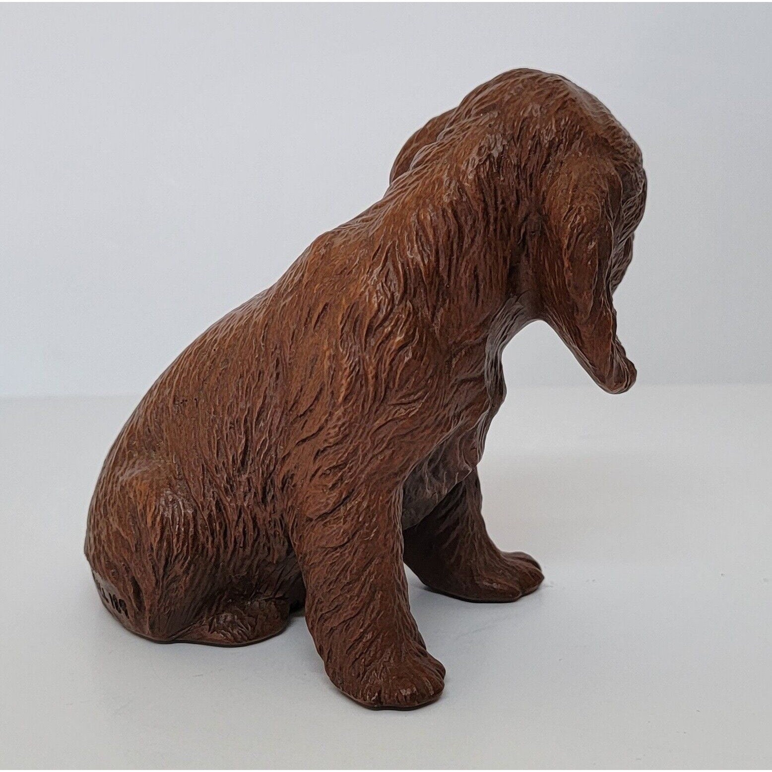 Vintage RED MILL Mfg Crushed Pecan Shell Resin Spaniel Puppy Figurine ...