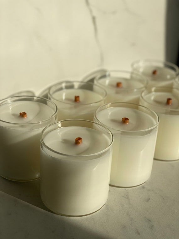 THE MINIMALIST - Wooden Wick Coconut Wax Candle