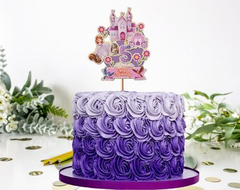 Sofia The First Cake Topper Etsy France