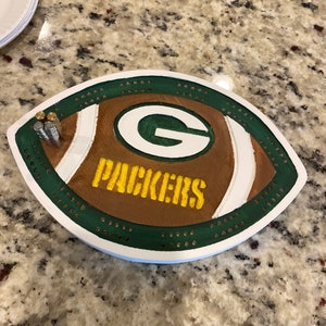 Custom Football Cribbage Board