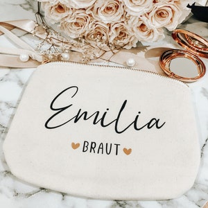 Kosmetiktasche | Personalisiert | Hochzeit | Braut | Beste Freundin