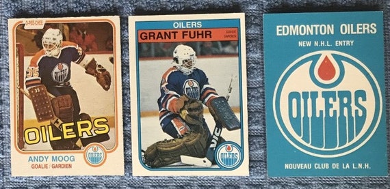 Grant Fuhr Signed Edmonton Oilers Vintage Jersey
