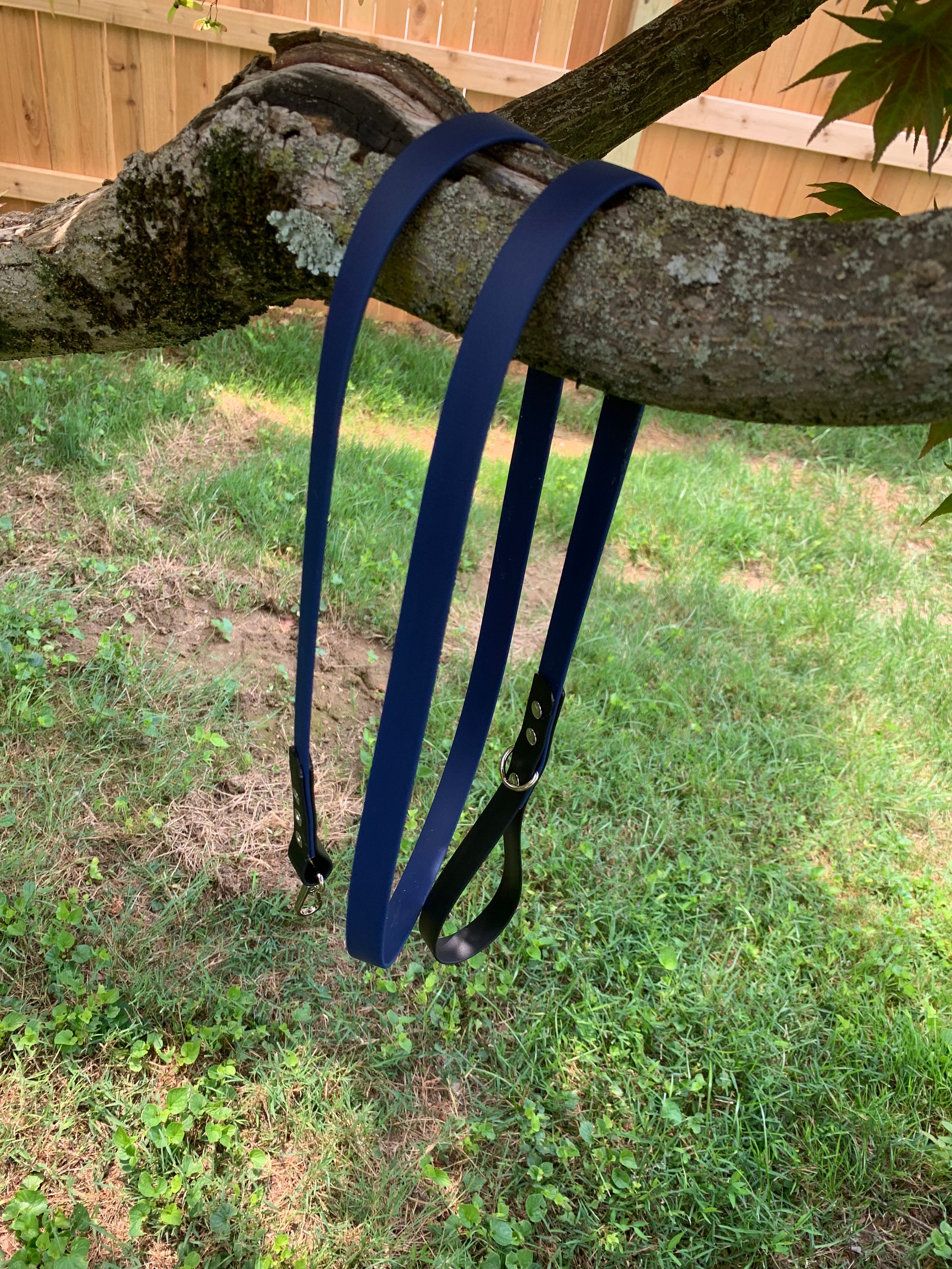 Biothane dog leash 3/4in 2 colors Etsy