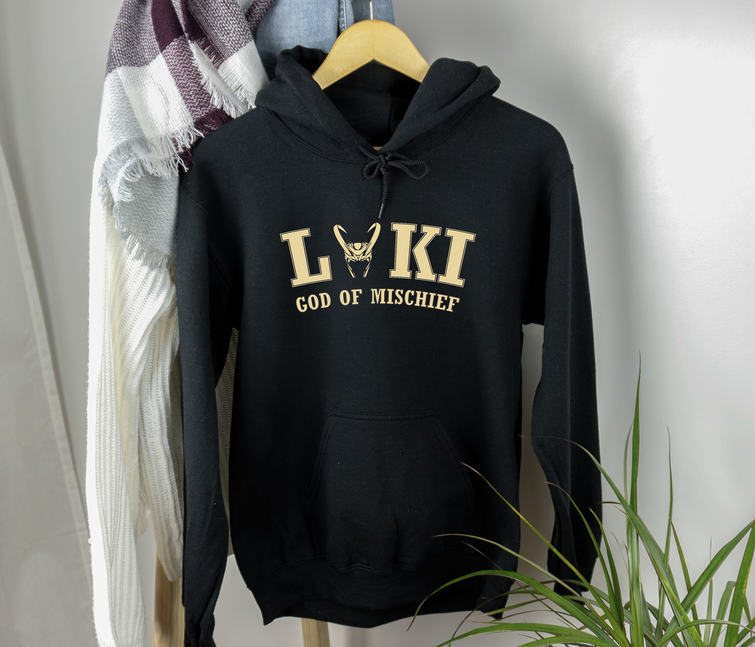 Loki Unisex Hoodie Avengers Hoodie Loki Laufeyson Jumper | Etsy