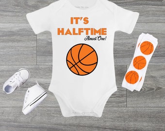 It&#39;s &quot;Halftime&quot; Half Birthday Party T-Shirts for Family