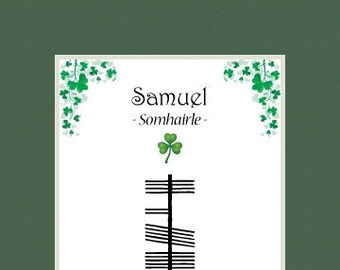 Name Samuel Etsy