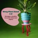 Wavy Plant Stand - Maximalist Small 8' Stand Perfect for Displaying Plants, Cakes, and More - 3D Printed Aesthetic Apartment Décor 