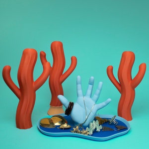 The Saguiggle Cactus Cute Orange Tchotchke Dopamine Decor Funky Weird Fun image 8