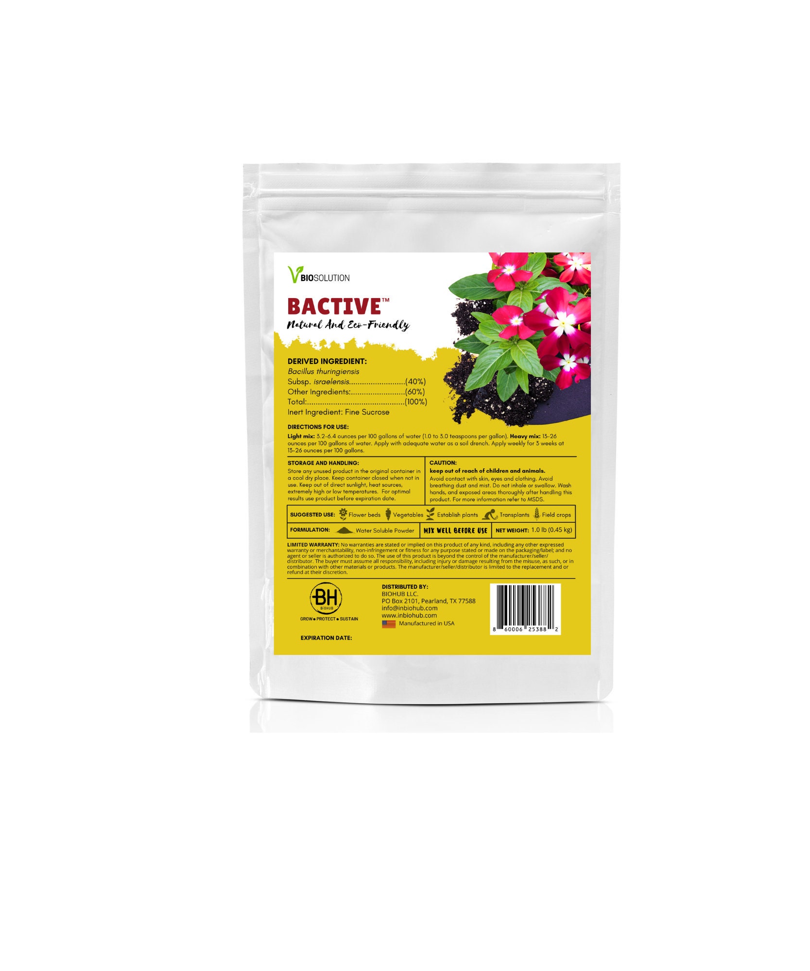 Bacillus Thuringiensis Subsp. Israelensis 1.0 Lb POWDER Etsy