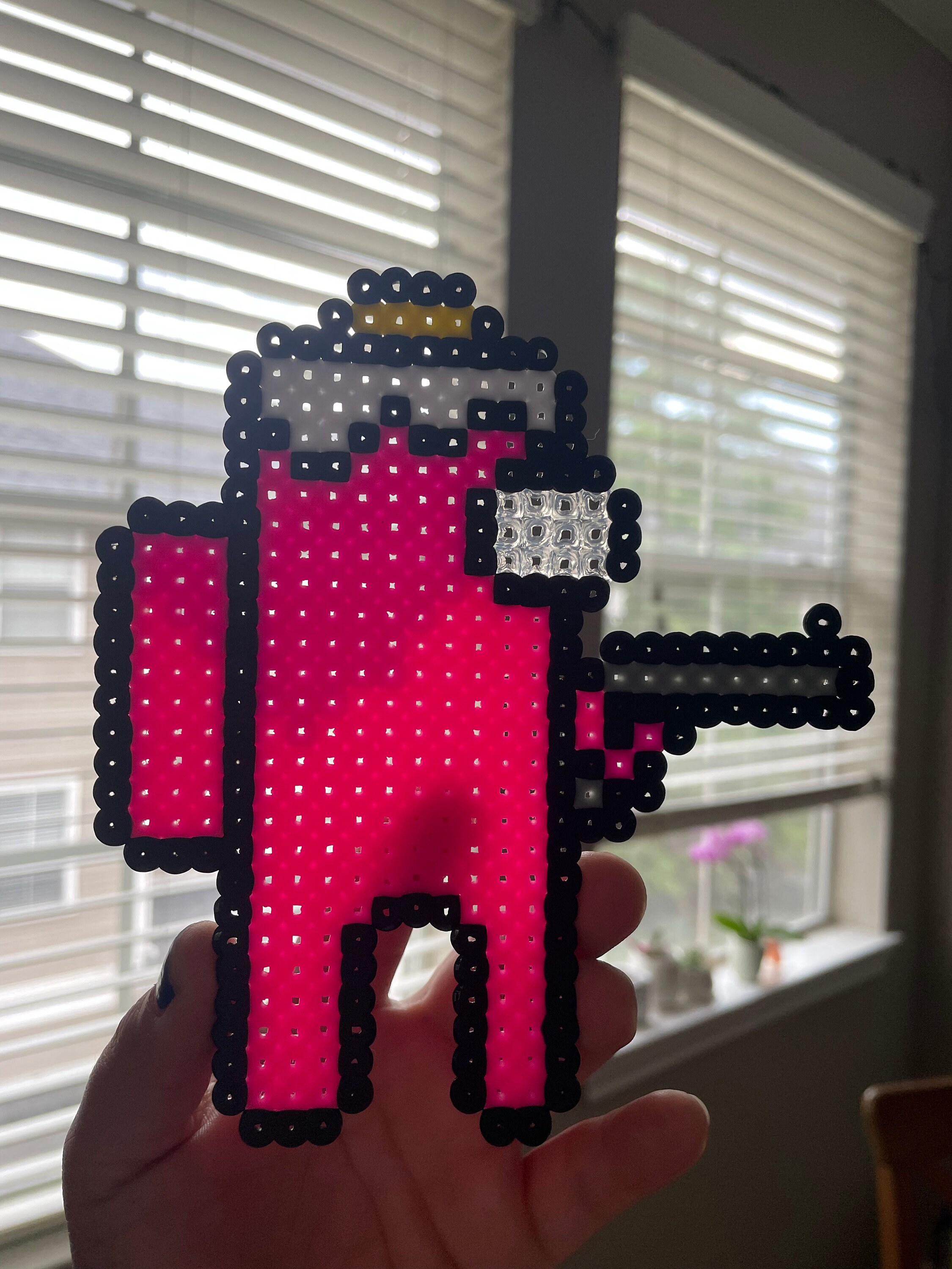 Among Us Imposter Perler Bead Etsy