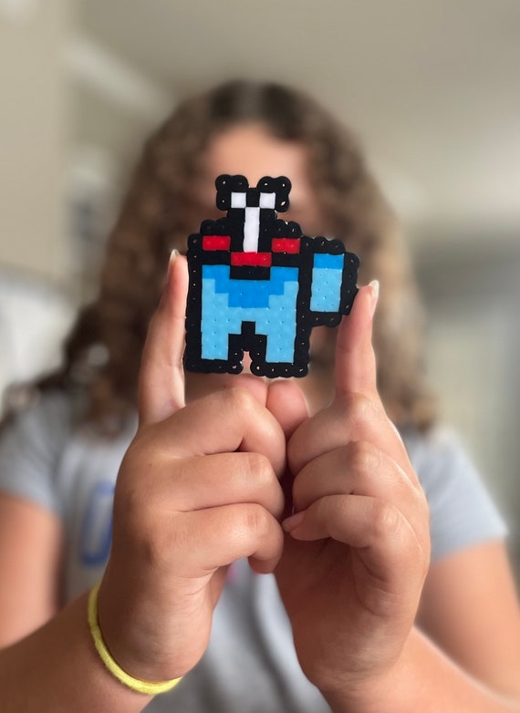 Among Us Dead Body Perler Perle Etsy
