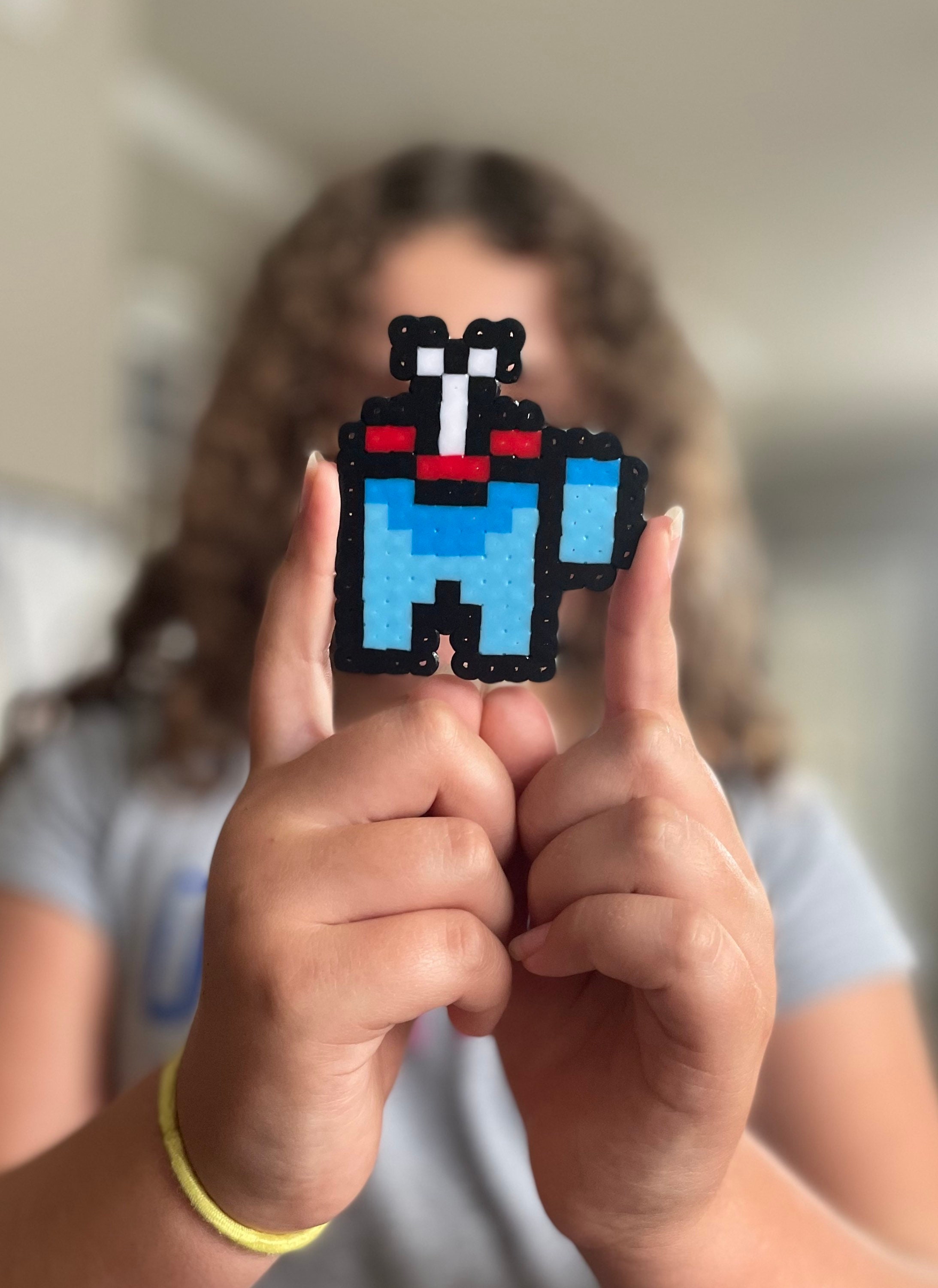 Among Us Dead Body Perler Perle Etsy