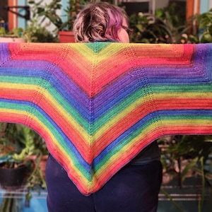 Crochet shawl