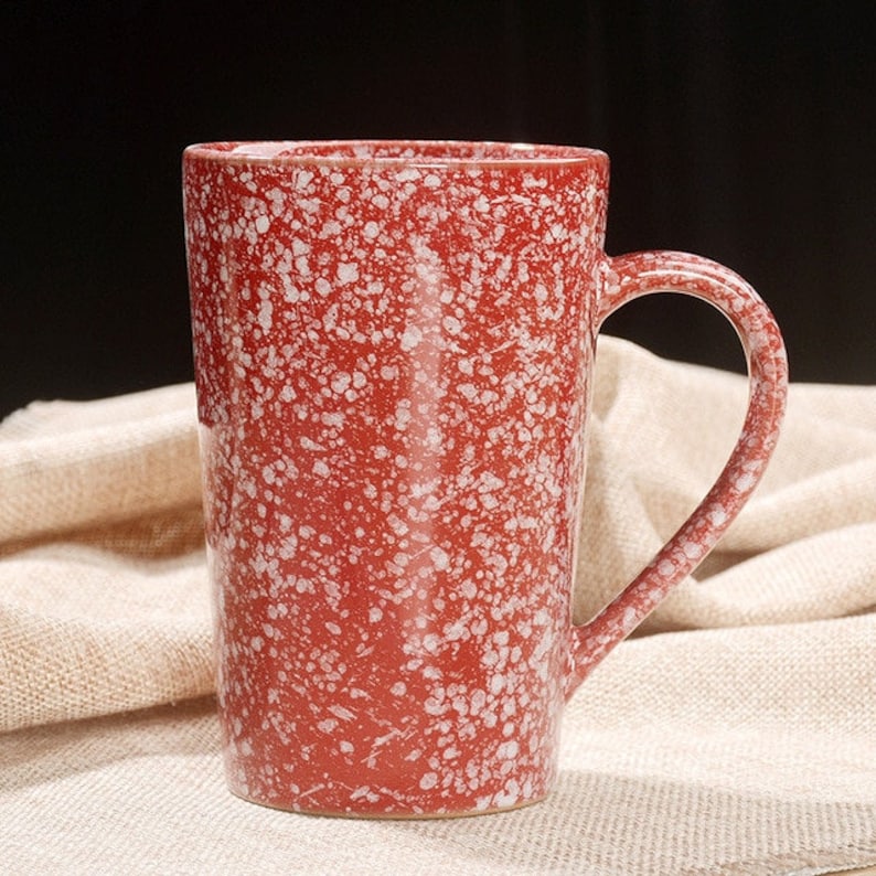 Japanese Vintage Rough Pottery Mug, Mystique Stoneware Mug, Minimalist ...