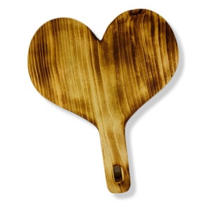 Heart-shaped kitchen board