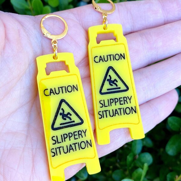 Caution Wet Floor Etsy