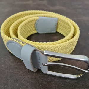 Elastic Braided Belt For women