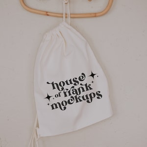 Canvas Mockup, Canvas Tasche Mockup, Canvas Drawstring Tasche Mockup, Draw String Tasche Mock up, Tasche Mock Up, Mock Up für Druck auf Anfrage, Vorlage