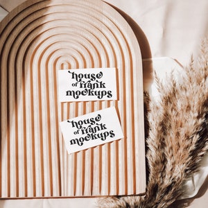 3,5x2 Karten Mockup, Vorderseite und Rückseite Karte Mockup, Visitenkarte Mockup, Karte Mockup für Druck auf Anfrage, Karte Mockup für Karten vorlagen
