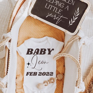 Editable Baby Announcement, Editable Baby Reveal, Neutral Pregnancy Announcement, Social Media Pregnancy Announcement, Pregnancy Reveal