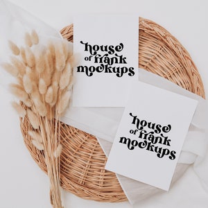 5.5x4 Kartenmodell, Vorder- und Rückseite Kartenmodell, Herbst inspiriertes Kartenmodell, Kartenmodell für Print on Demand, Kartenmodell für Kartenvorlagen