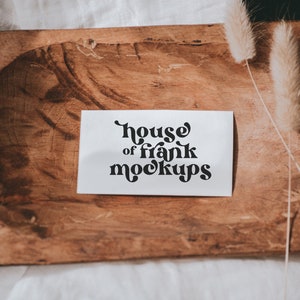 3,5x2 Karte Mockup, Dankeskarte Mockup, Visitenkarte Mockup, Karte Mockup für Druck auf Anfrage, Karte Mockup für Karten vorlagen
