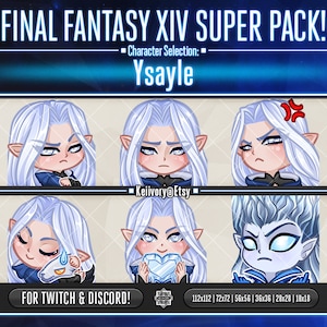 FFXIV Ysayle Emote Pack!