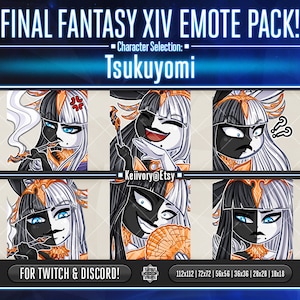 FFXIV Tsukuyomi Emote Pack!