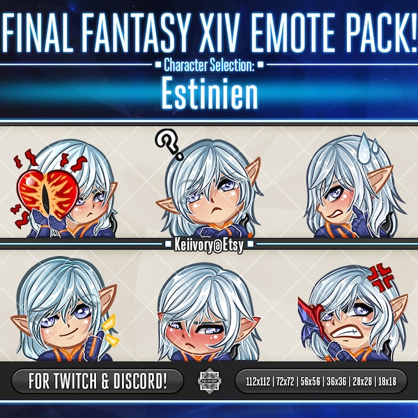 FFXIV Estinien Emote Pack!