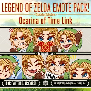 Legend of Zelda: Link Emote Pack!