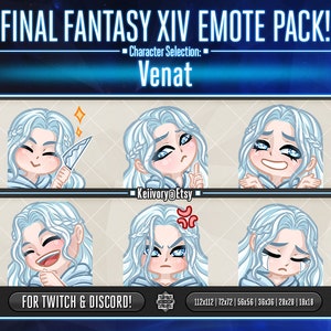 FFXIV Venat Emote Pack!