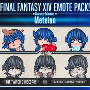 FFXIV Meteion Emote Pack!