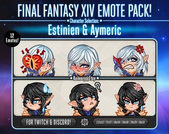 FFXIV Companion Pack - Estinien und Aymeric!