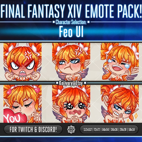 FFXIV Feo Ul Emote Pack!