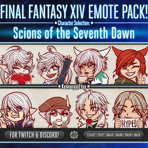 FFXIV Compilation Emotes!