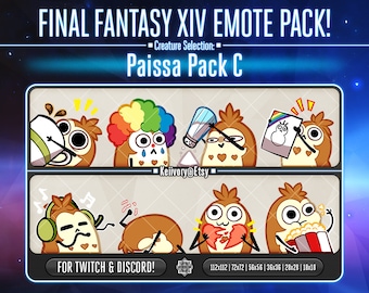 FFXIV Paissa Pack C Emotes!