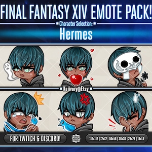 FFXIV Hermes Emote Pack!