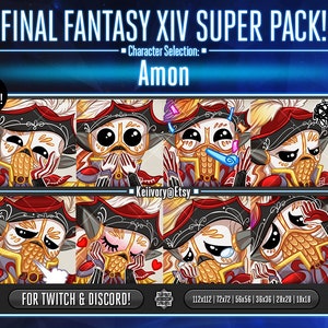 FFXIV Amon Emote Pack!!