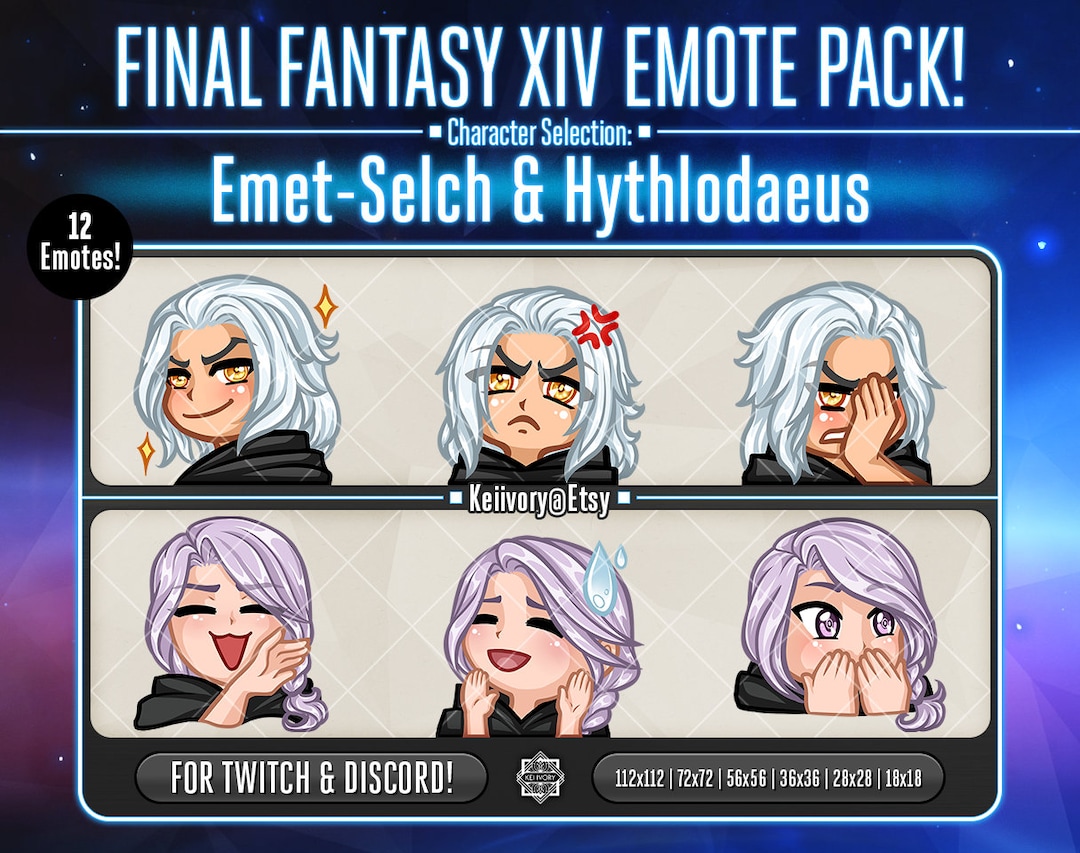 FFXIV Companion Pack Emet and Hythlodaeus Etsy Australia